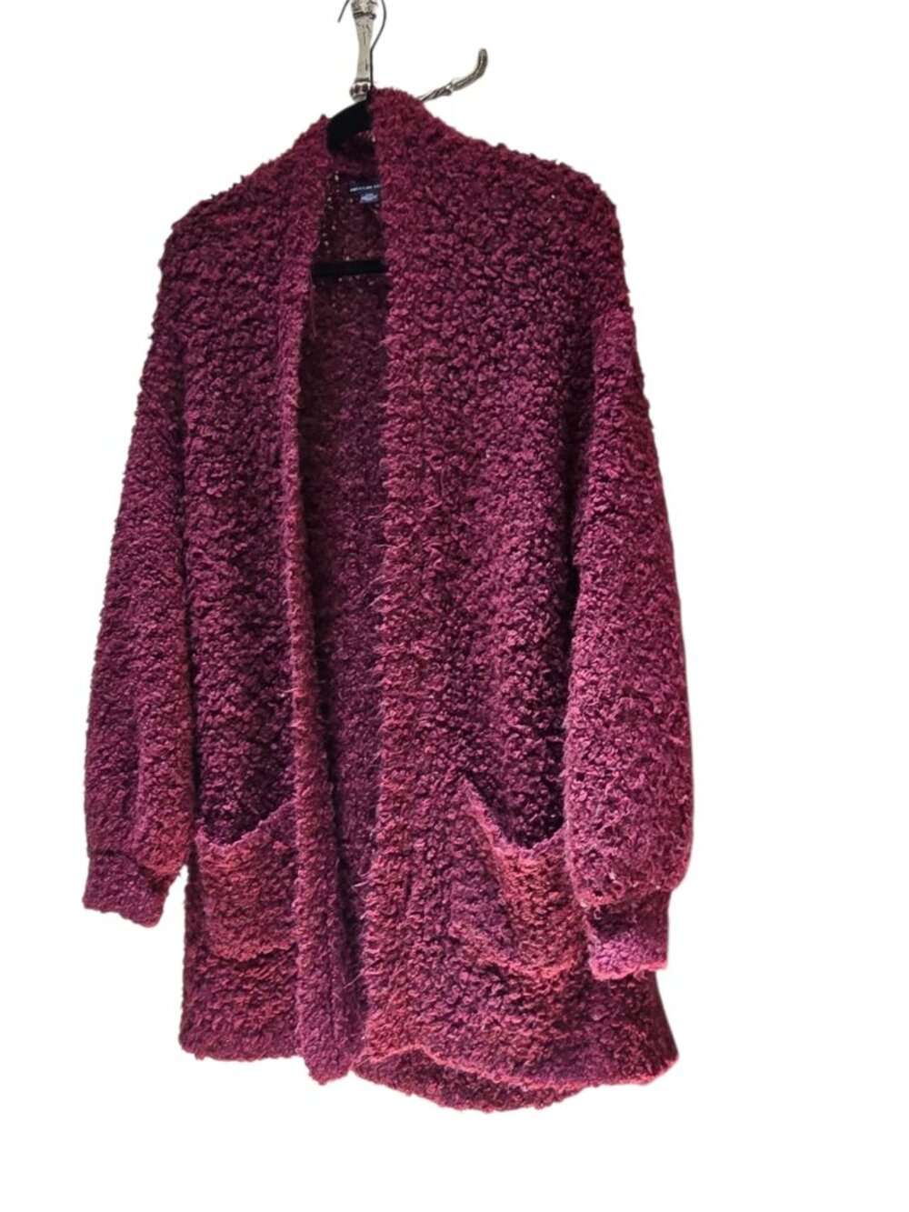 American Eagle Women's Textured Cardigan Sweater Size L